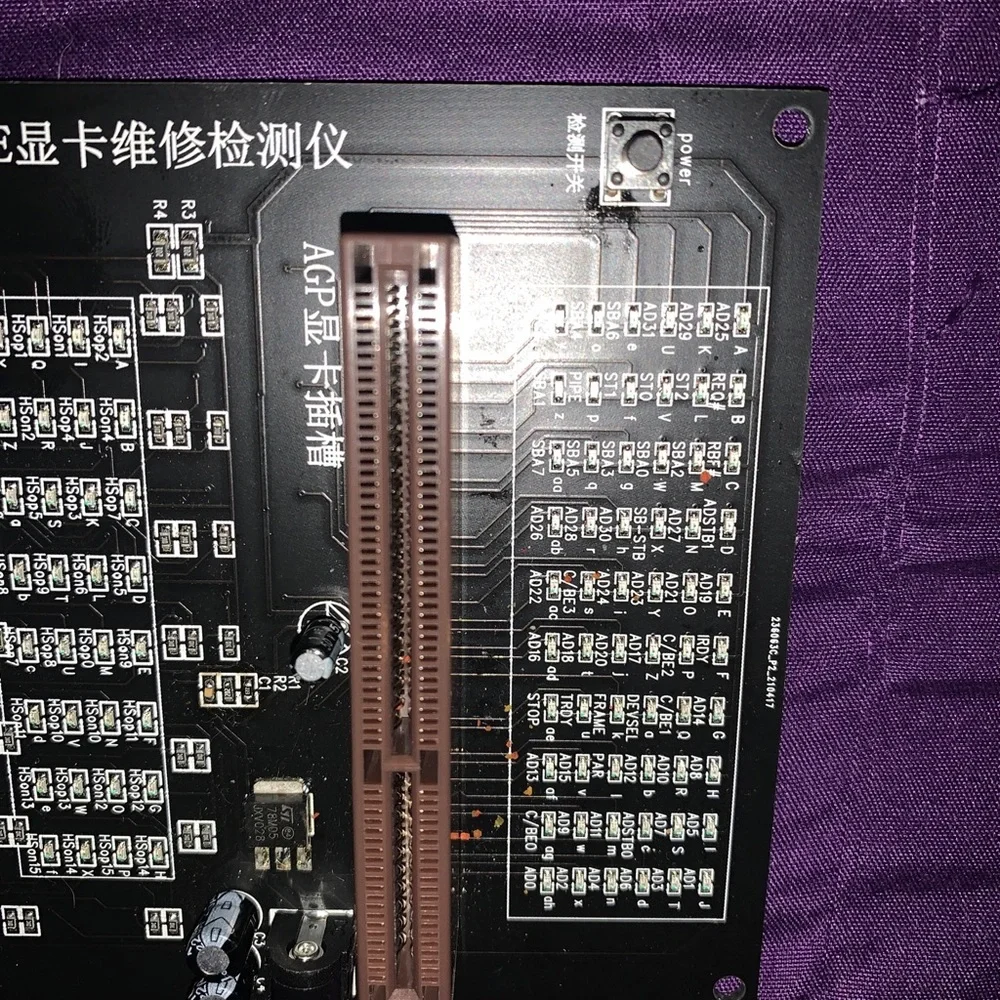 AGP PCI-E X16 -Purpose Display Video Card Checker Tester Card Diagnostic
